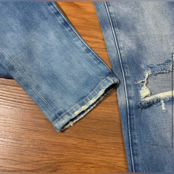 *NWT* Blank NYC Skinny Classique Mid-Rise Denim Distressed Jeans Size 24 - Picture 7 of 9